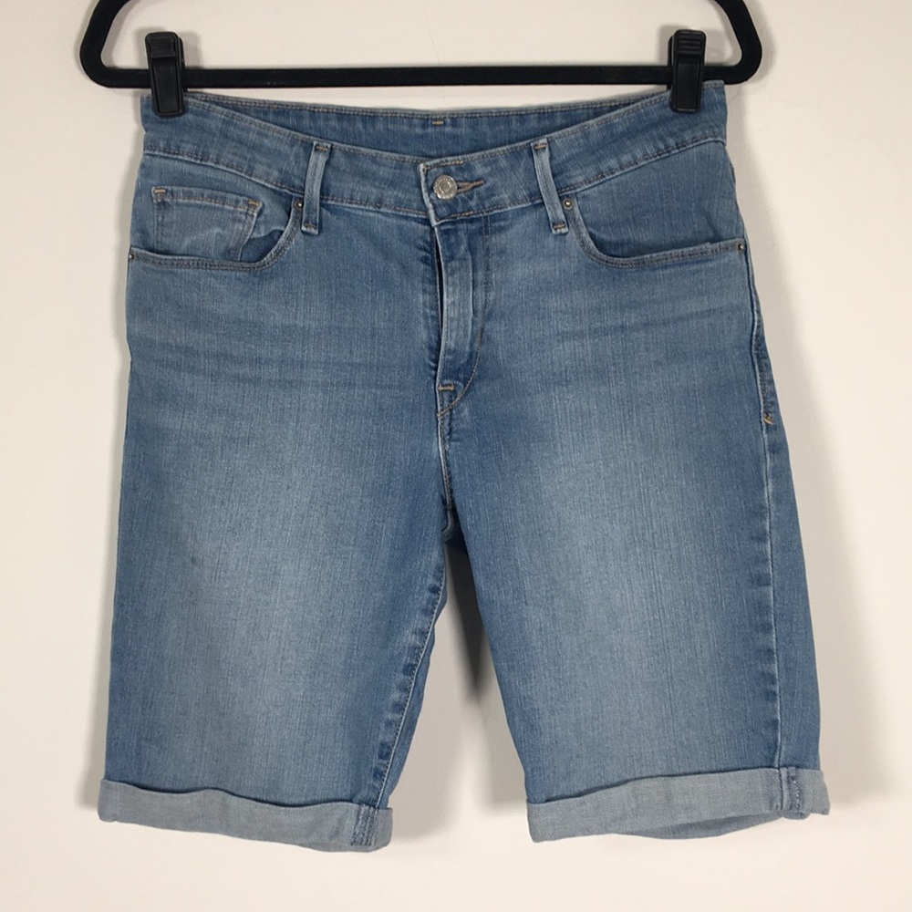 Levi’s 29 denim shorts cuffed